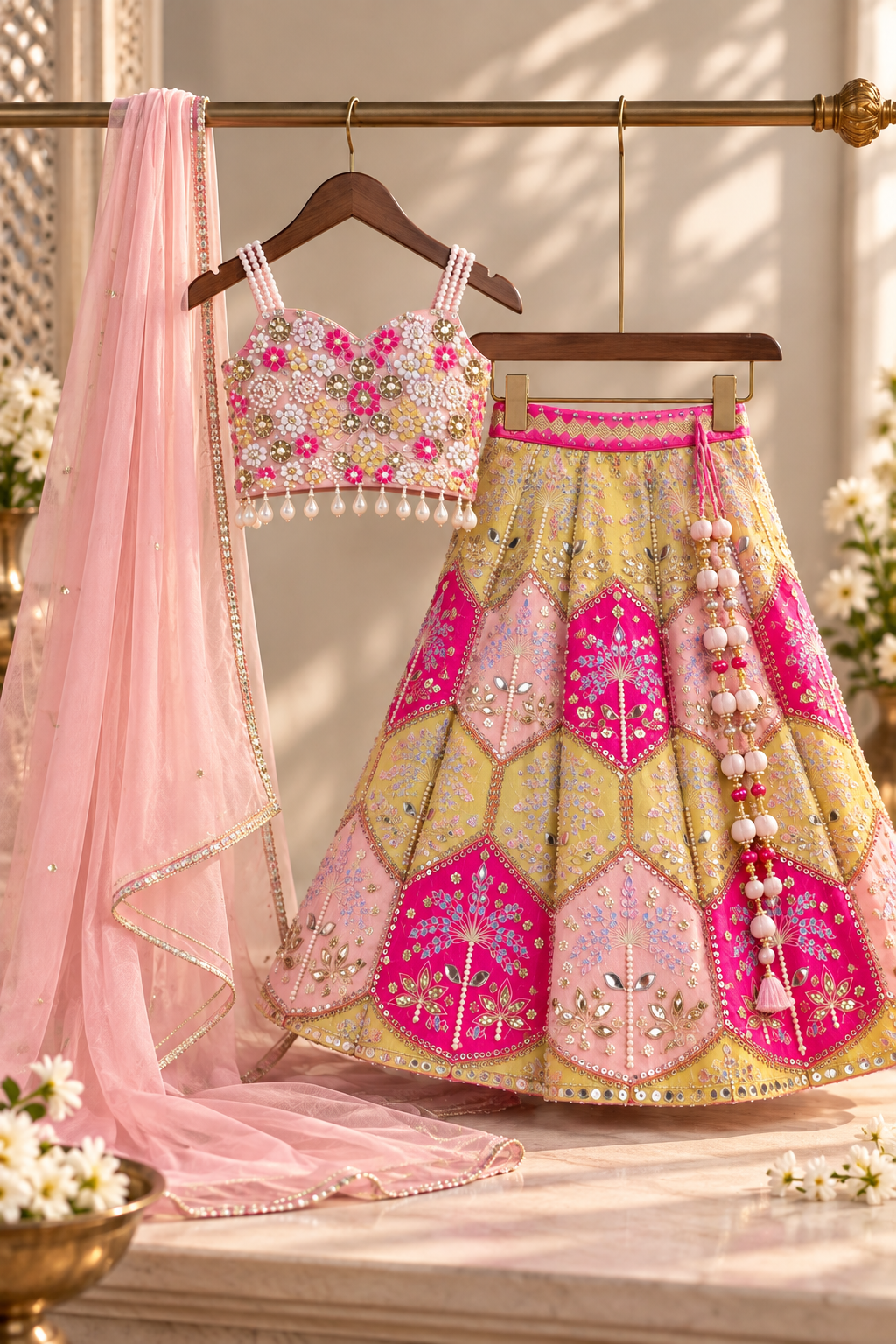 Meher-e-Mahal Lehenga Set