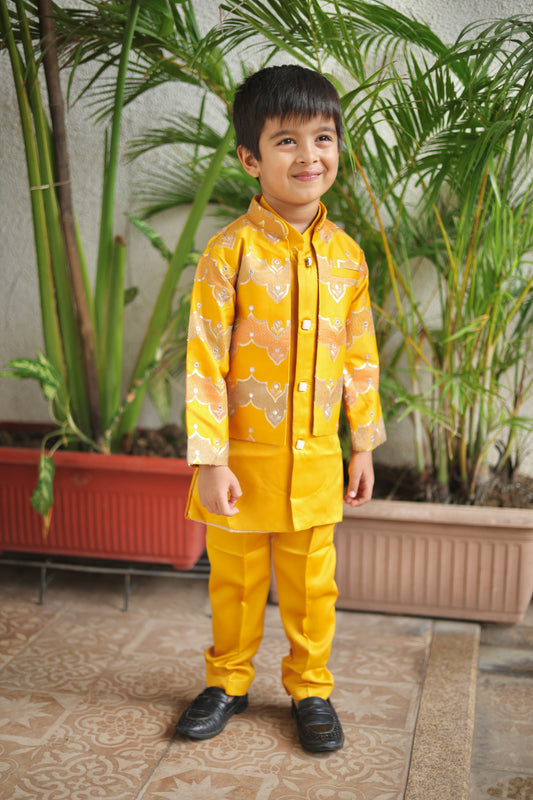 Kesari Raj Boys Jodhpuri Set