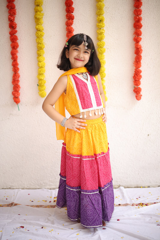 Rangilo Navratri Girls Set