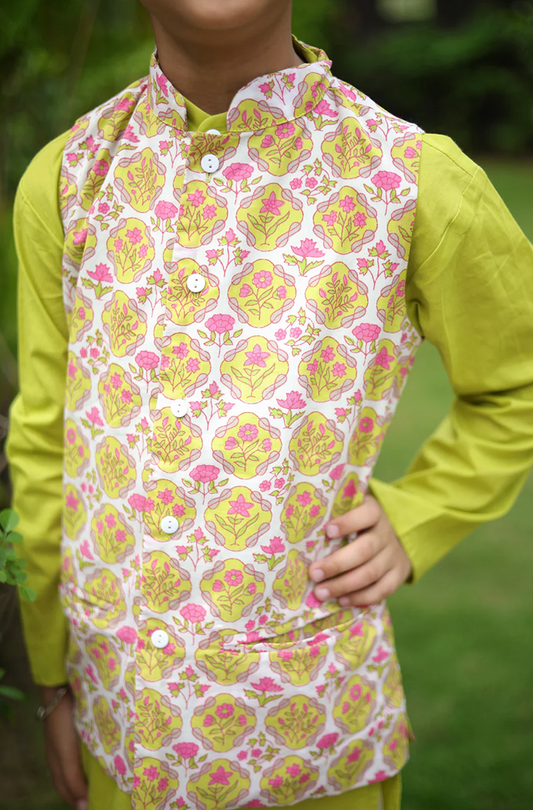 Bandhan Bloom Boys Ethnic Set