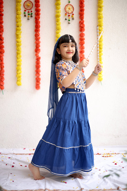 Navratri Nakhra Girls Lehenga Set