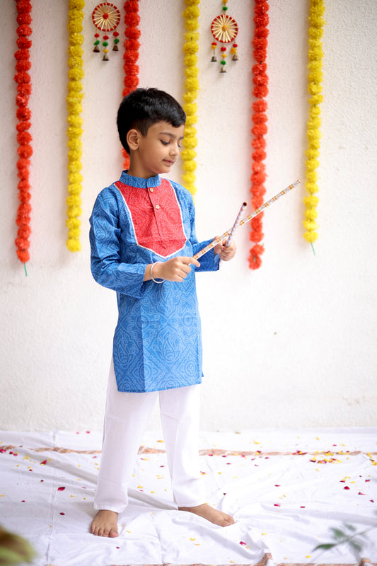 Navrang Bandhani Boys Set