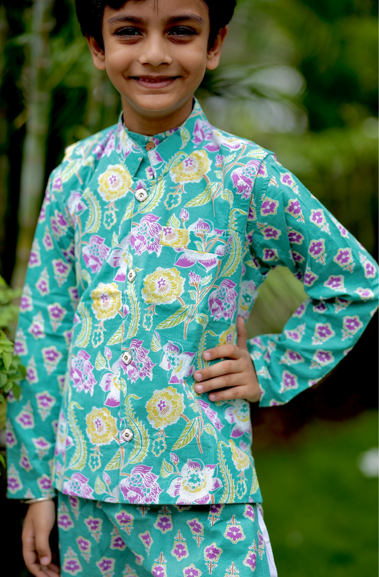 Meadow Charm Boys Kurta Set