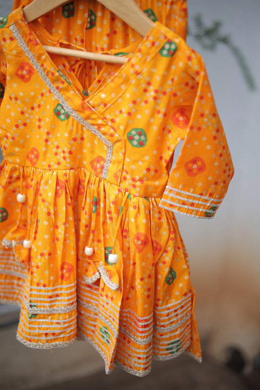 Mustard Melody Sharara Set CubsNCrowns