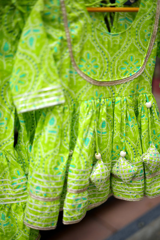 Morni Mint Sharara Set CubsNCrowns