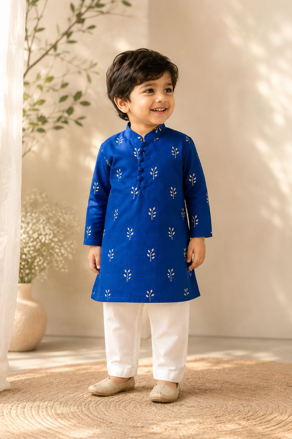 Neel Nawab Boys Kurta Set