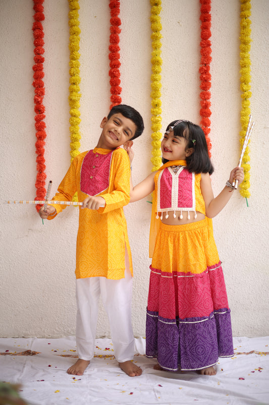 Rangilo Navratri Sibling Set