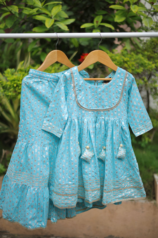 Aqua Noor Girls Sharara Set