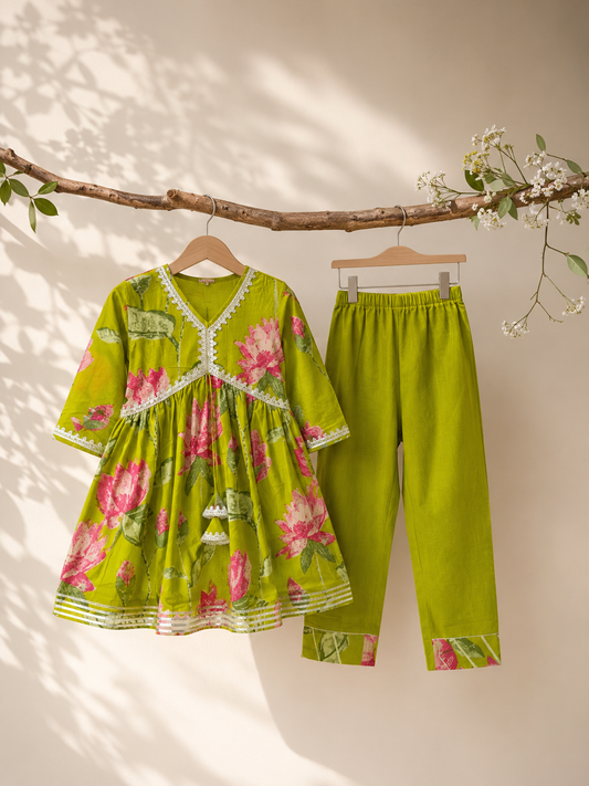 Petal Parade Girls Pant Set