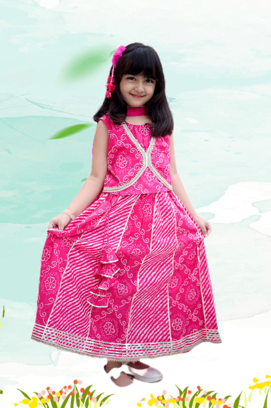 Bandhej Blossom Set