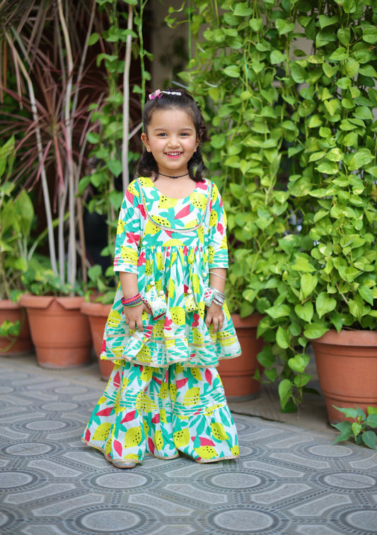 Tutti Frutti Girls Sharara Set