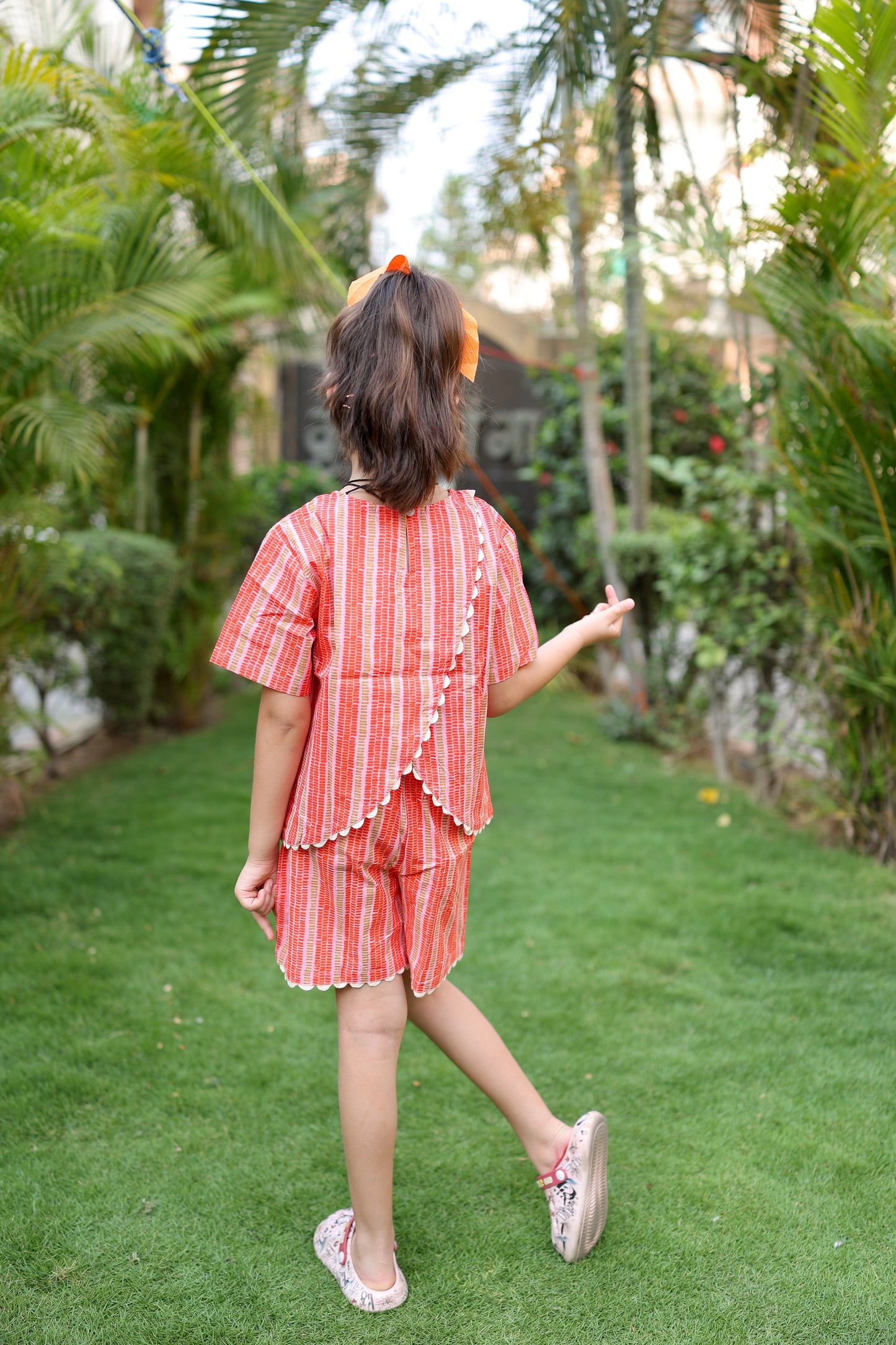 Sunset Stripe Girls Co-ord Set