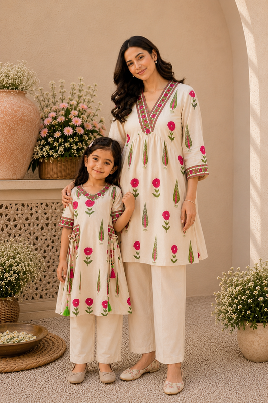 Gulbagh Tassel Mommy Mini Set