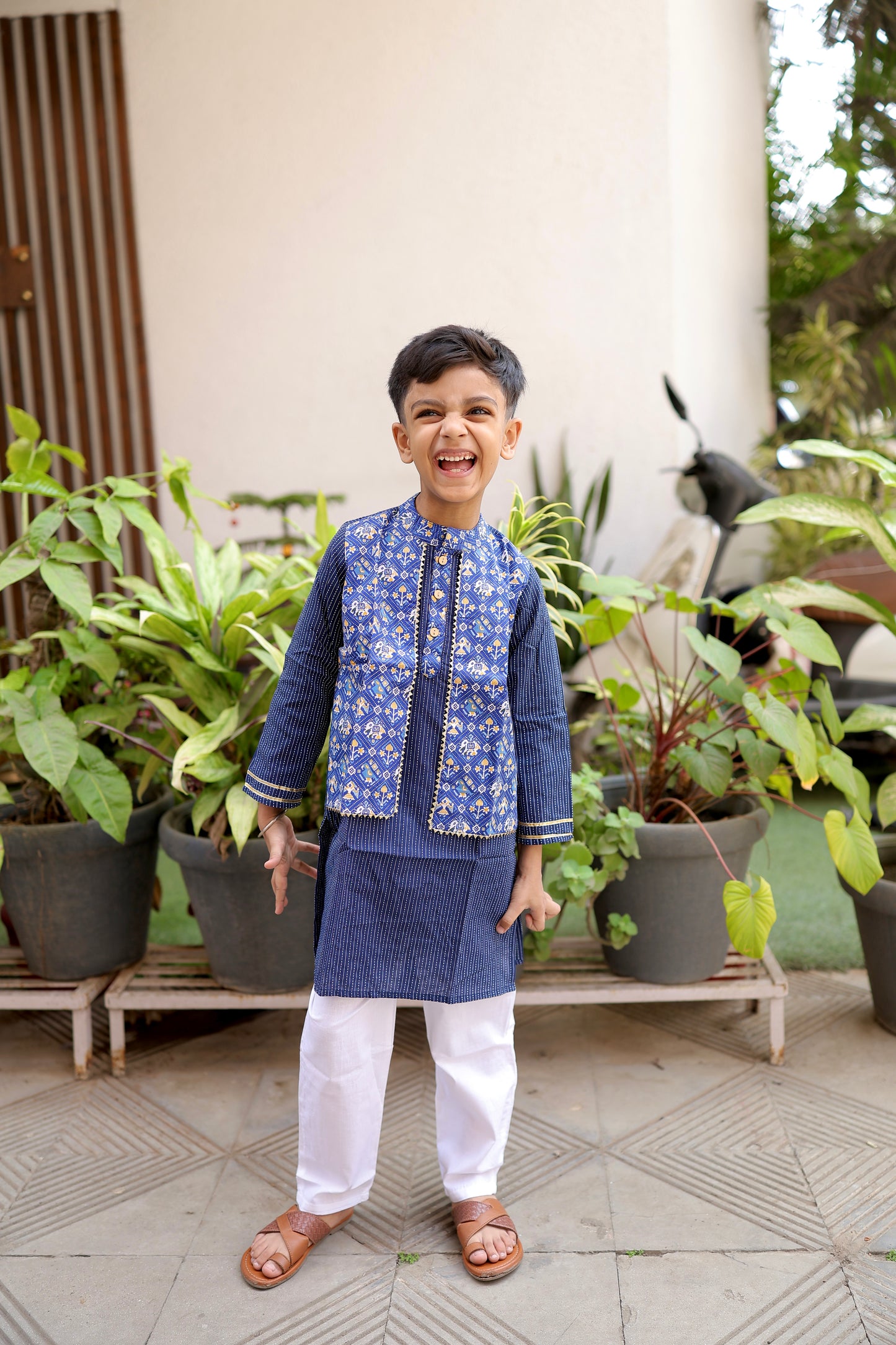Neel Rajkumar Boys Kurta Set