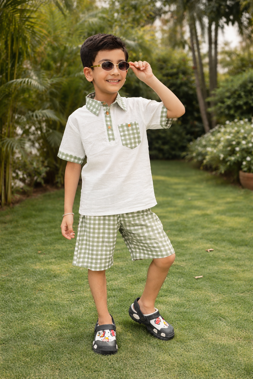 Sage Serenity Boys Co-ord Set