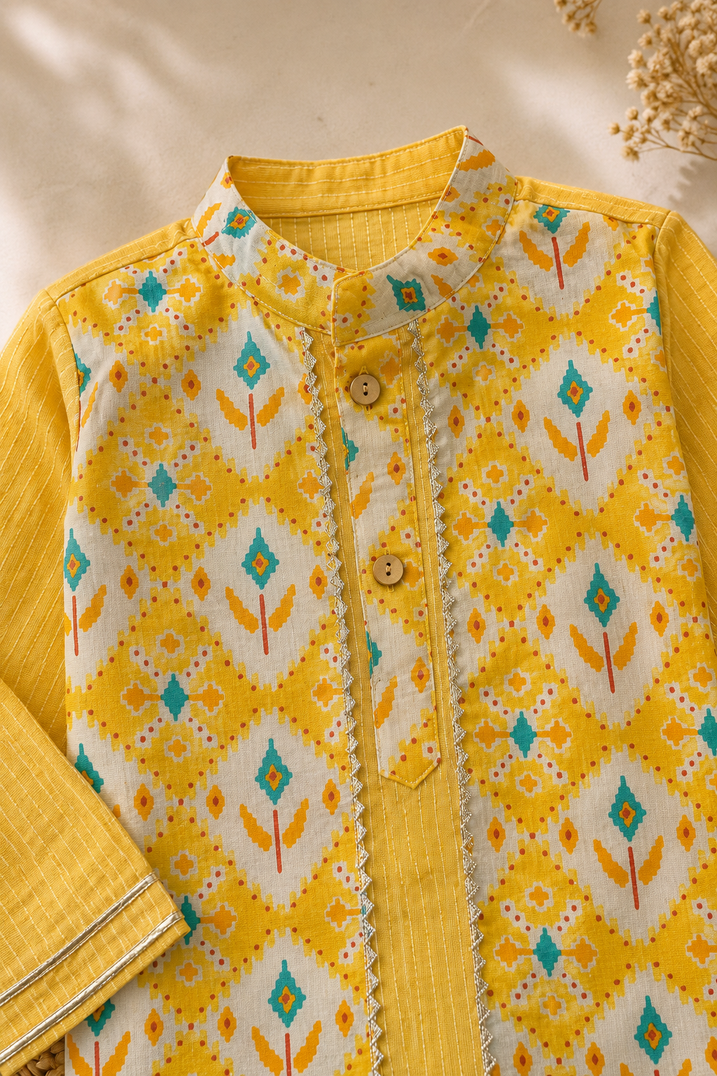 Kesari Kiran Boys Ethnic wear Set