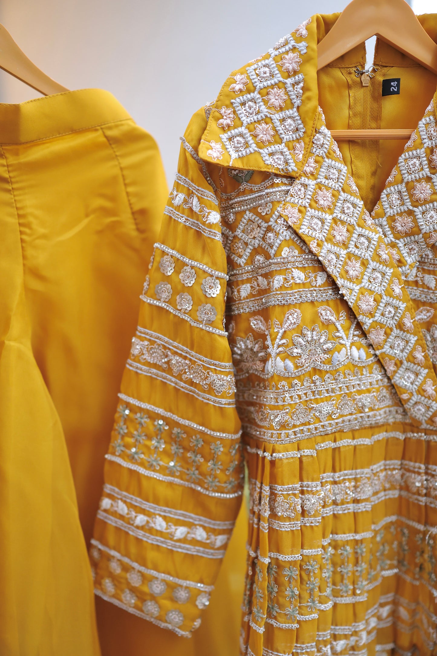 Sunlit Symphony Girls Palazzo Set