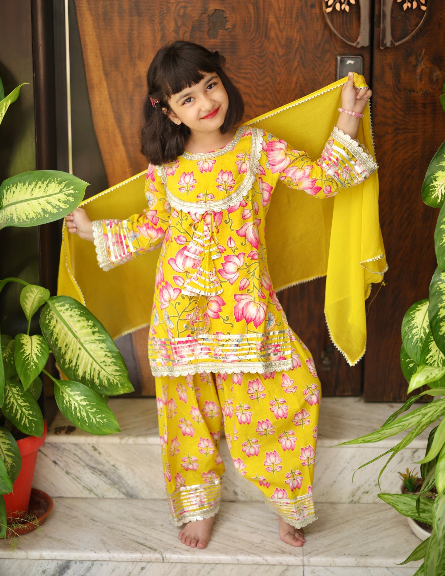 Sonpari Lotus Girls Farsi Salwar Set