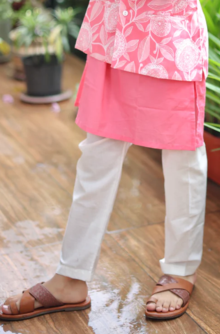 Blush Bond Boys Kurta Set