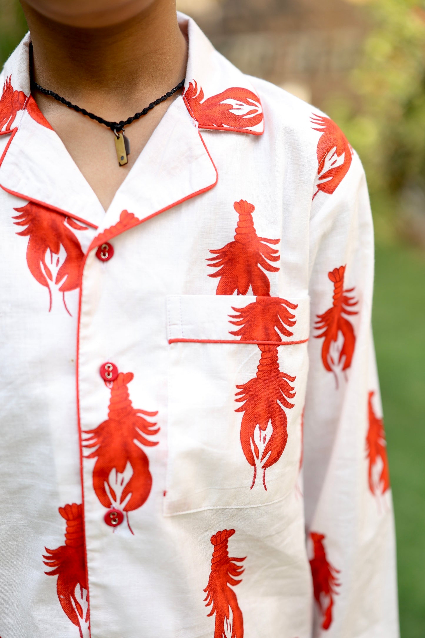 You’re My Lobster Boys Night Suit with Eye Mask