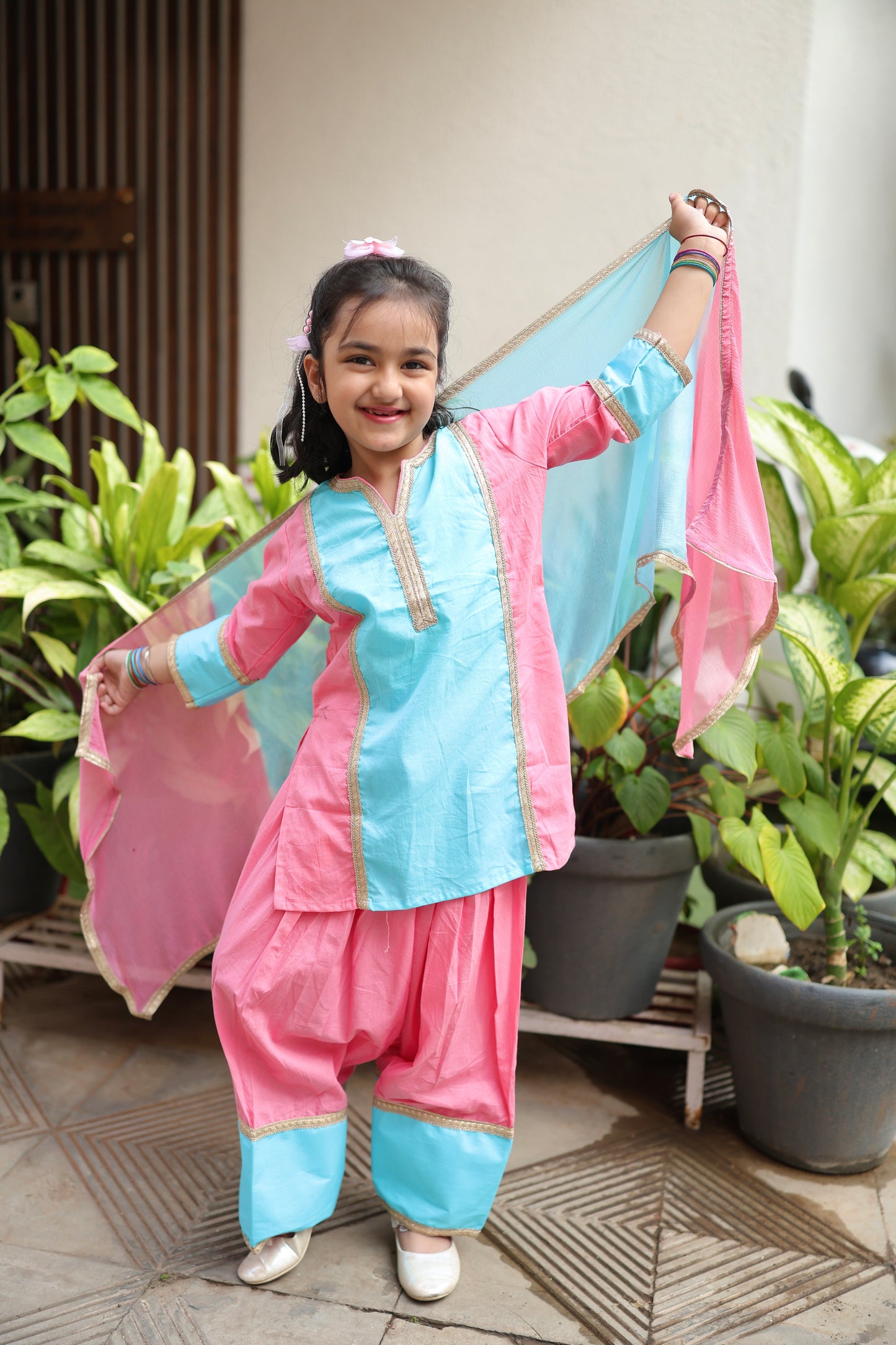 Candy Floss Girls Farshi Salwar Set