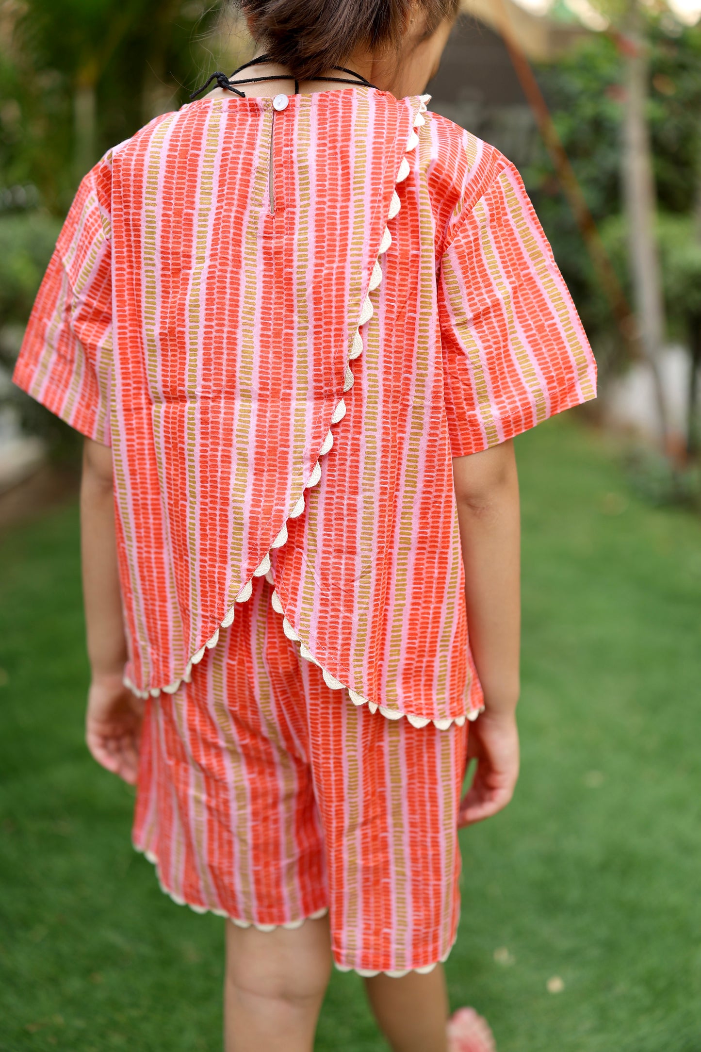 Sunset Stripe Girls Co-ord Set