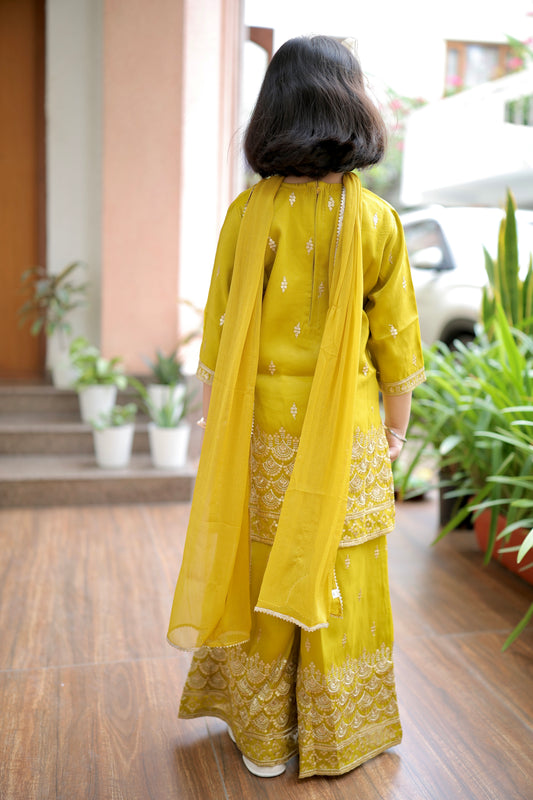 Zari Zest Girls Palazzo Set