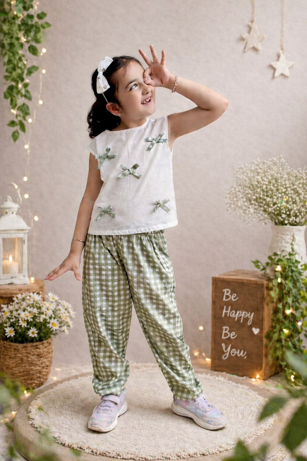 Sage Serenity Girls Co-ord Set