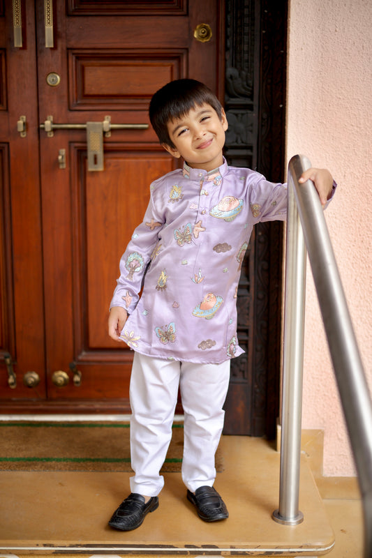 Cosmic Dreams Boys Kurta Set