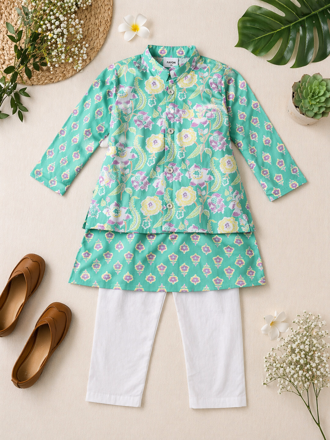 Meadow Charm Boys Kurta Set