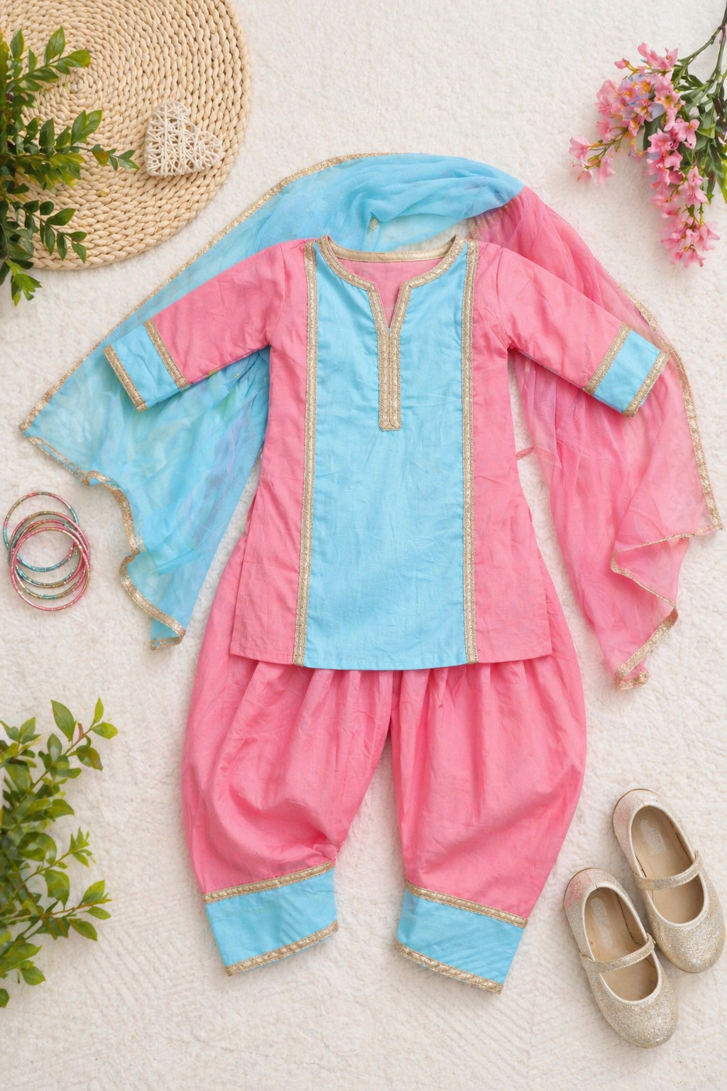 Candy Floss Girls Farshi Salwar Set