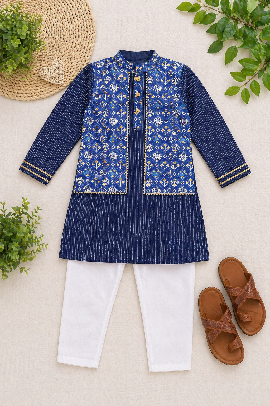Neel Rajkumar Boys Kurta Set