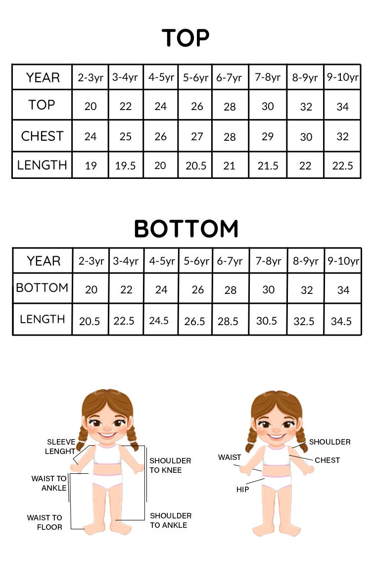 Rust Royale Girls Kurta Set